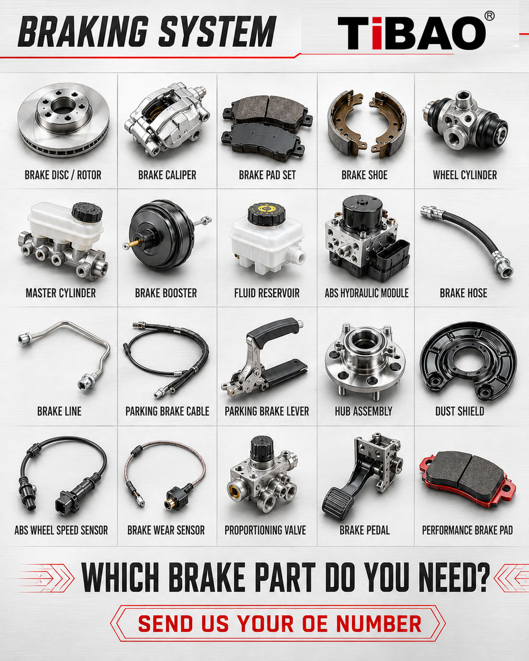 Brake System Parts Supplier